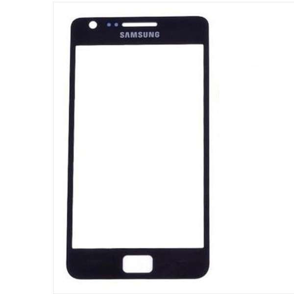 Samsung  S2 i9100 Front Glass Lens screen black